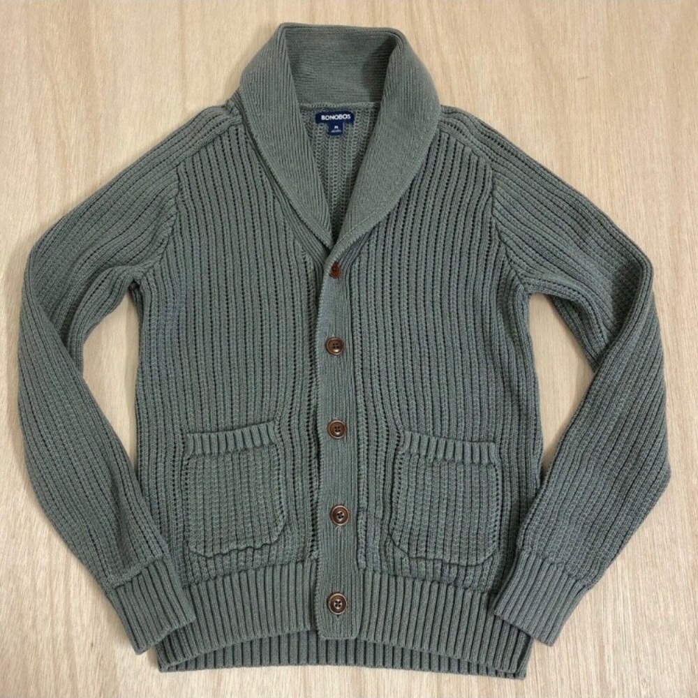 Bonobos knit button up cardigan